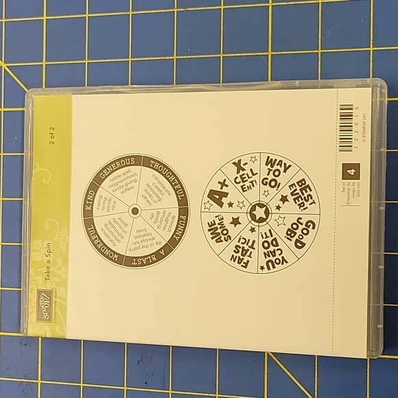 Stampin Up - Stamp Set Take a Spin Set of 2 - Picture 2 of 7
